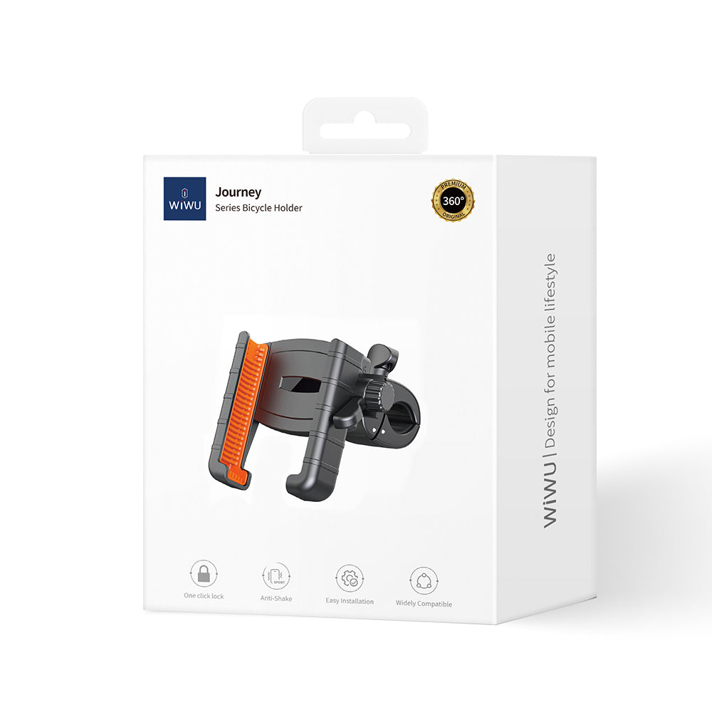Wiwu Wi-ZC002 Sarsıntı Önleyici 360° Derece Dönebilen Ayarlanabilir Motosiklet ve Bisiklet Telefon Tutucu Wiwu Wi-ZC002 Sarsıntı Önleyici 360° Derece Dönebilen Ayarlanabilir Motosiklet ve Bisiklet Telefon Tutucu
